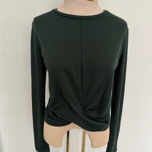 Dynamite Deep Green Long Sleeve Top